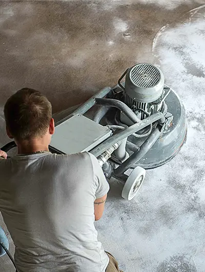 next level why choose our concrete staining service