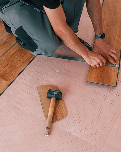 next level professional laminate floor installation